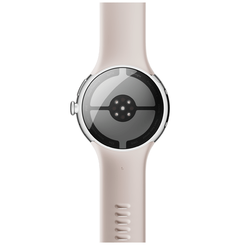 Google Pixel Watch 4 45mm Silver (Beige Rem) – Google