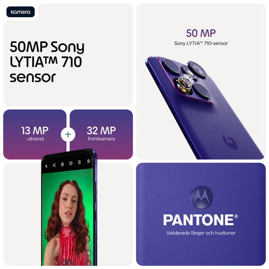 Motorola Edge 70 Fusion 8GB/256GB Lila – Motorola
