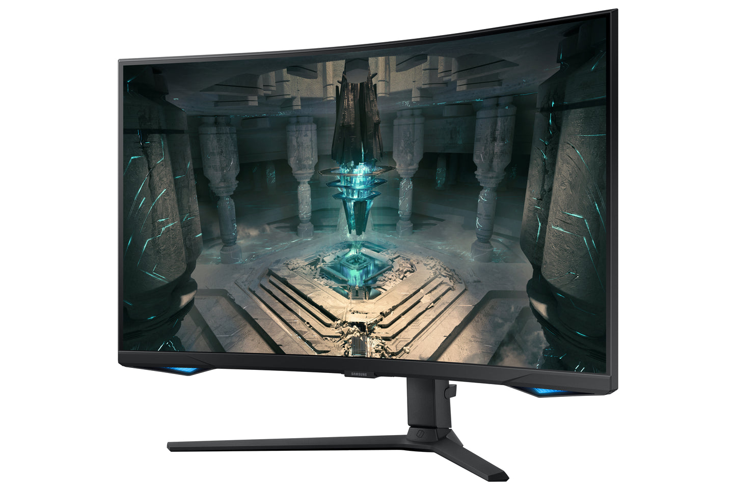 Samsung G65B platta pc-skärmar 81,3 cm (32") 2560 x 1440 pixlar Quad HD LED Svart