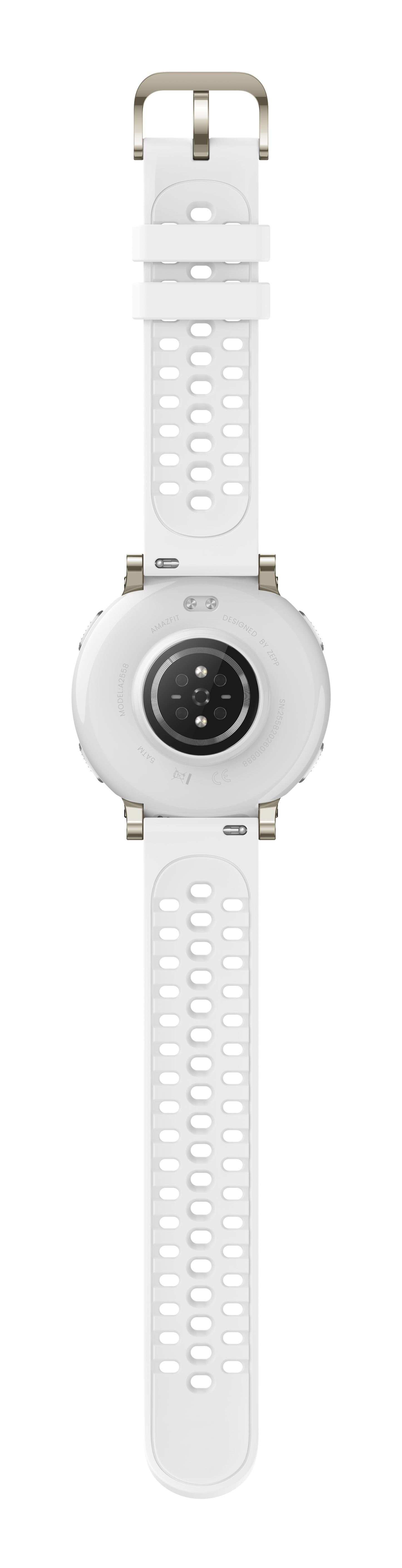 Amazfit Active 3 3,35 cm (1.32") AMOLED Digital 466 x 466 pixlar Pekskärm Guld GPS