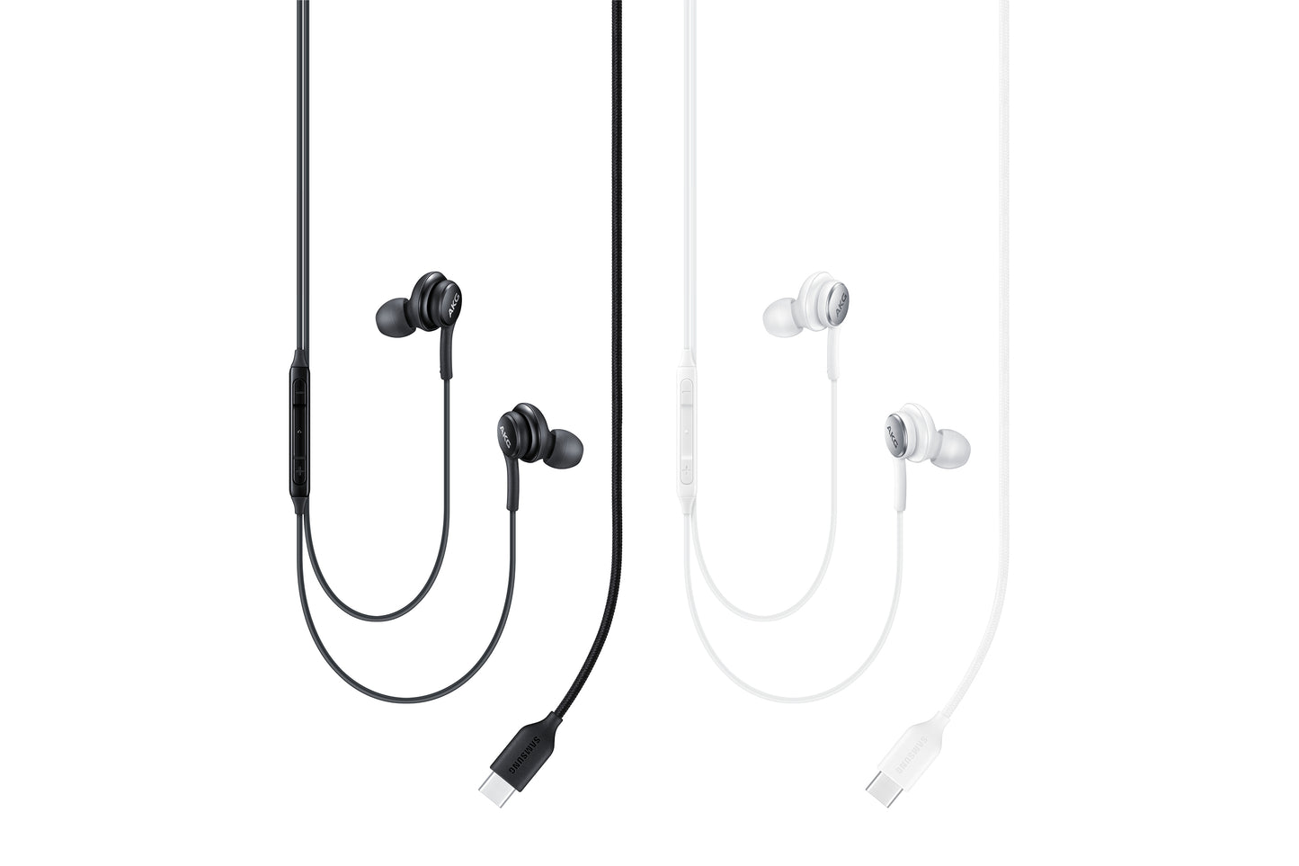 Samsung EO-IC100 Headset Kabel I öra Samtal/musik USB Type-C Vit