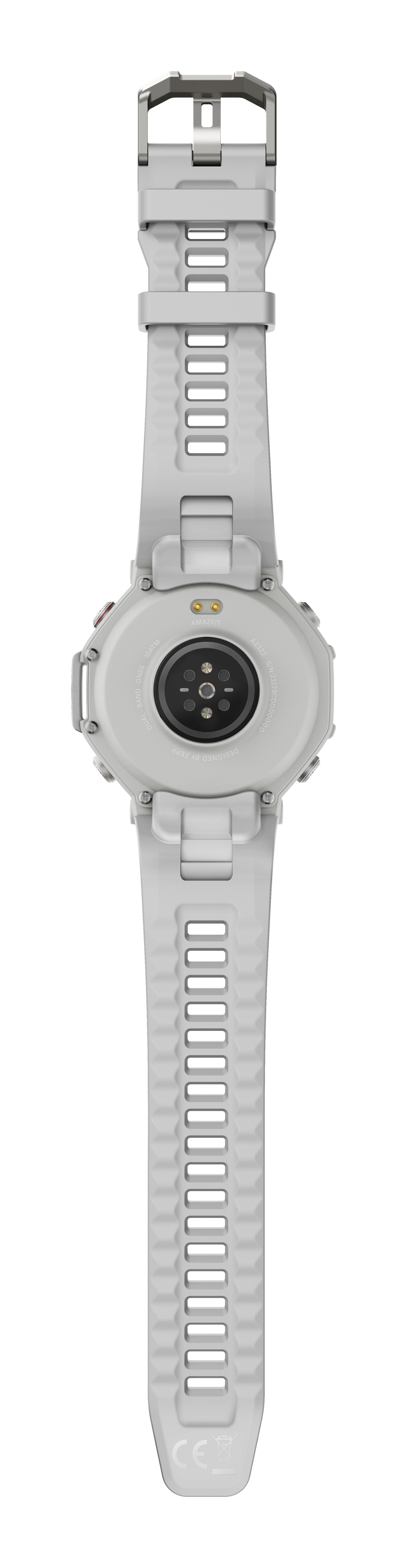Amazfit T-Rex 3 3,81 cm (1.5") AMOLED Digital 480 x 480 pixlar Pekskärm Rostfritt stål GPS