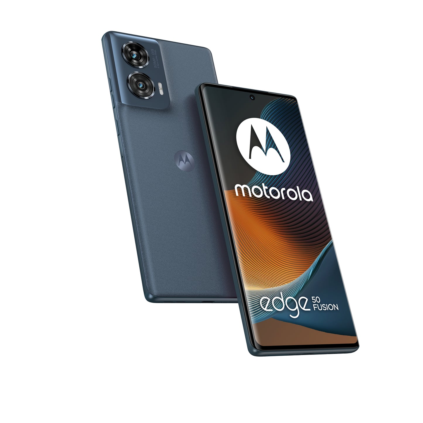 Motorola edge 50 Fusion 17 cm (6.7") Dubbla SIM-kort Android 14 5G USB Type-C 8 GB 256 GB 5000 mAh Blå