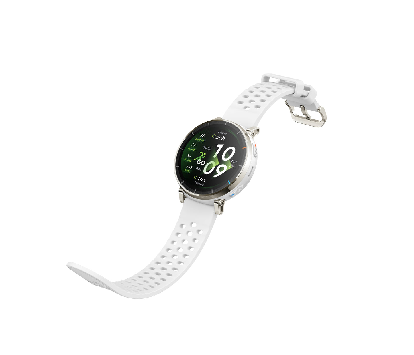 Amazfit Active 3 3,35 cm (1.32") AMOLED Digital 466 x 466 pixlar Pekskärm Guld GPS