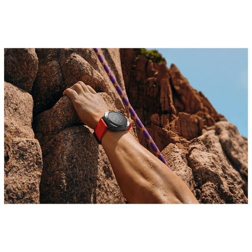 Samsung Galaxy Watch Ultra Titanium Grå (Orange Gummiband) – Samsung