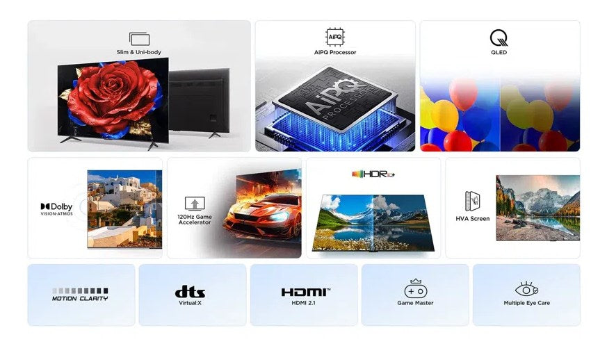 TCL T69C 50T69C TV 127 cm (50") 4K Ultra HD Smart TV Wi-Fi Metallic 350 cd/m²