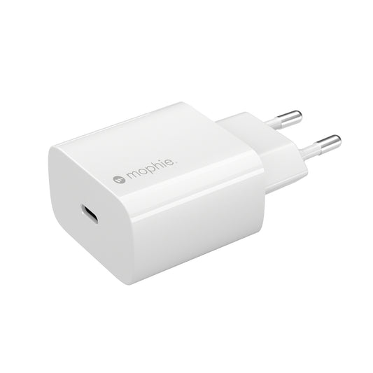 mophie 409908422 mobilladdare Bärbar dator, Smartphone, Surfplatta Vit AC Snabb laddning inomhus