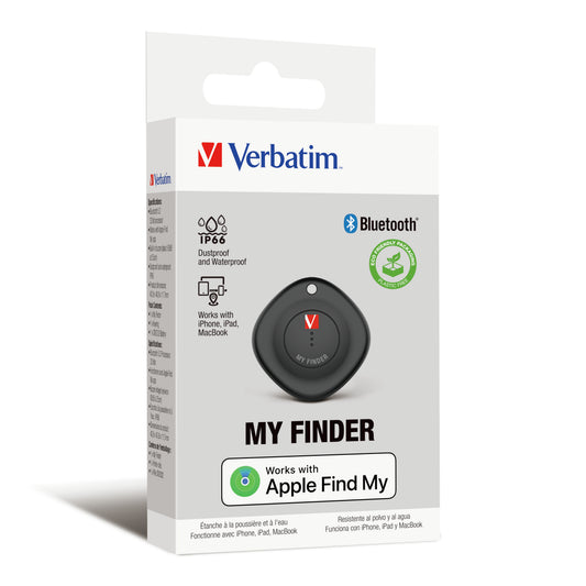 Verbatim My Finder Personal Spårningsbricka Svart
