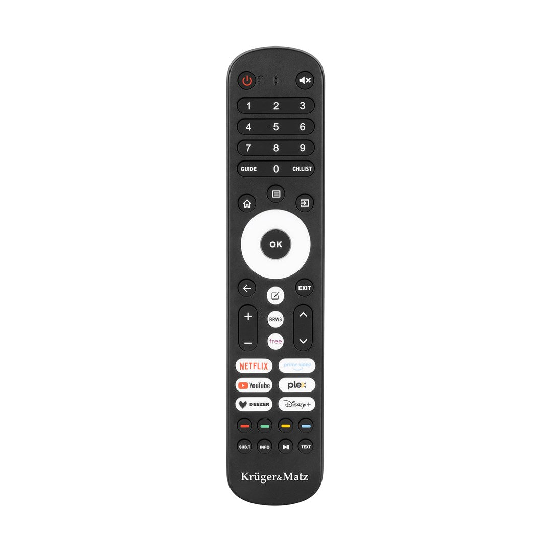 Krüger&Matz KM0224-V3 24" HD Smart TV Wi-Fi Black
