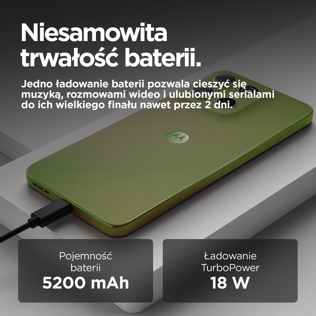 Motorola moto g15 17.1 cm (6.72") Dual SIM Android 15 4G USB Type-C 4 GB 128 GB 5200 mAh Green